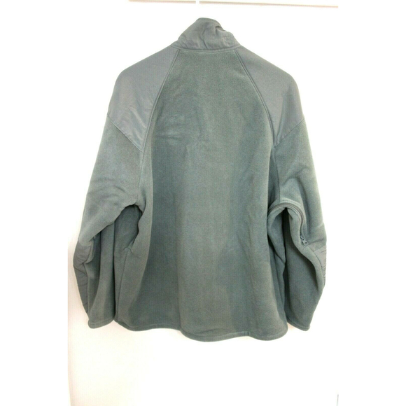 RGBI Military Tactical Green Polartec Fleece Zipper Jacket Men Size Medium EUC - Picture 3 of 6